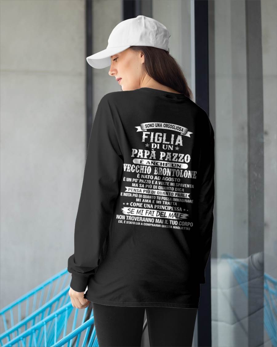 AGOSTO / FIGLIA DI UN PAPÀ PAZZO - REGALO DA PAPÀ  - TLEE08 (SKU2606-155-08)