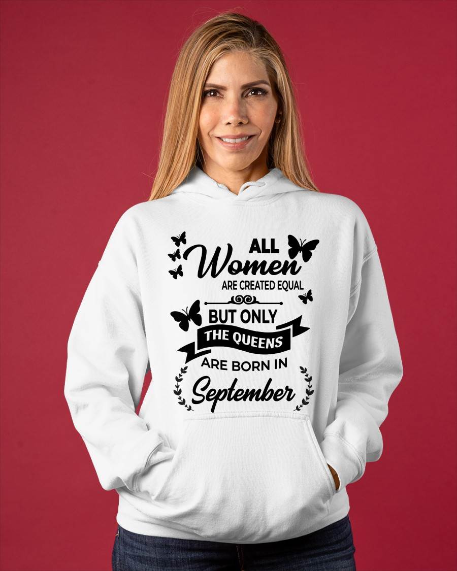 SEPTEMBER GIRLS ARE TRUE QUEENS - FOR WOMEN - TLEE09 (SKU2605-58-09)
