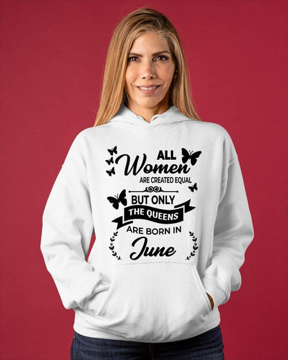 JUNE GIRLS ARE TRUE QUEENS - FOR WOMEN - TLEE06 (SKU2605-58-06)
