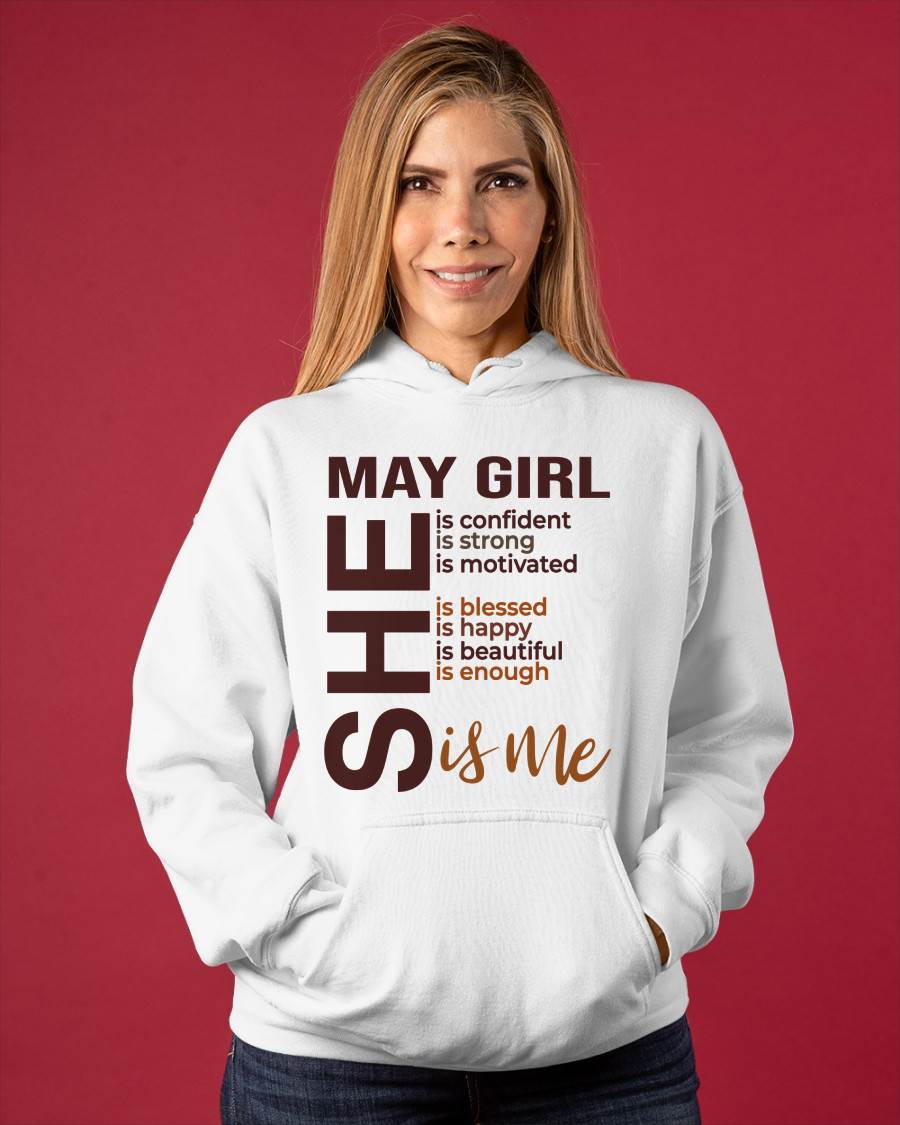 MAY BORN GIRL – CONFIDENT & STRONG - FOR WOMEN - TLEE05 (SKU2605-04-05)