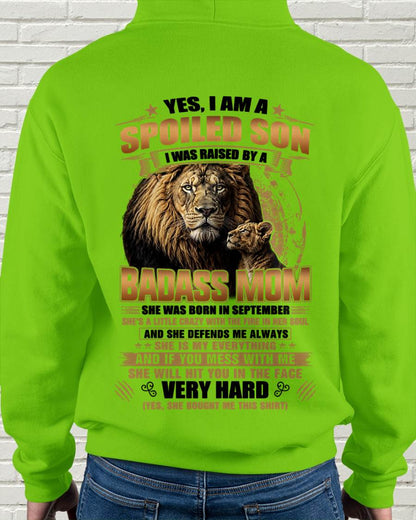SEPTEMBER MOM GIFT FOR SON SHIRT - FROM MOM - TLEE09 (SKU2605-404-09)