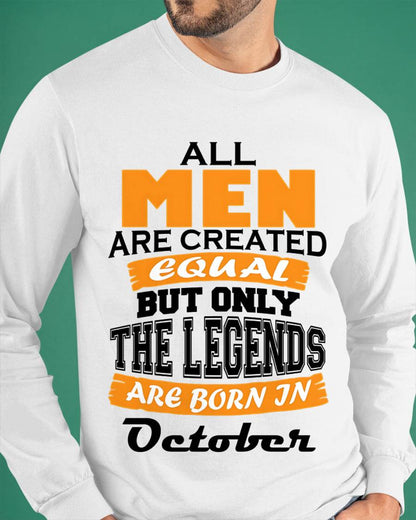 OCTOBER BORN – ONLY LEGENDS ARE CREATED - FOR MAN - TLEE10 (SKU2606-281-10)