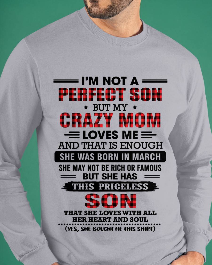 MARCH A MOM'S LOVE MAKES EVERYTHING ENOUGH - FROM MOM - TLEE03 (SKU2608-587-03)