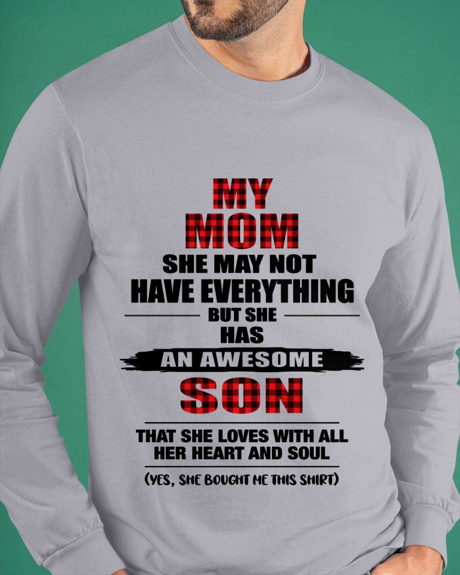 A MOTHER'S LOVE, A SON'S PRIDE - FROM MOM - TLEE00 (SKU2606-149-00)