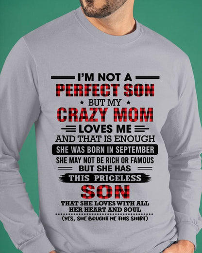 SEPTEMBER A MOM'S LOVE MAKES EVERYTHING ENOUGH - FROM MOM - TLEE09 (SKU2608-587-09)