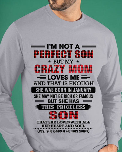 JANUARY A MOM'S LOVE MAKES EVERYTHING ENOUGH - FROM MOM - TLEE01 (SKU2608-587-01)
