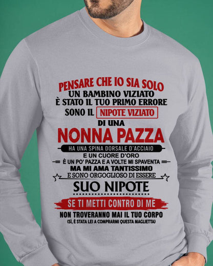 NONNA PAZZA – NIPOTE VIZIATO - DALLA NONNA - TLEE00 (SKU2605-334-00)