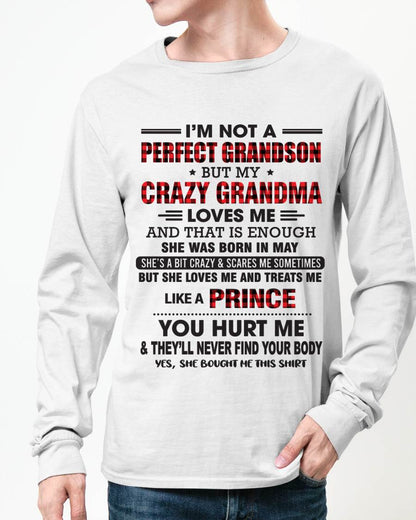 MAY - PROUD GRANDSON OF A CRAZY GRANDMA - FROM GRANDMA - TLEE05 (SKU2603-71-05)