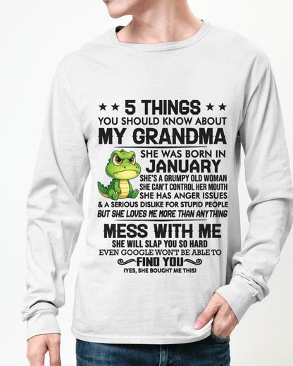 JANUARY GRANDMAS ARE DIFFERENT - FROM GRANDMA - TLEE01 (SKU10-06-01)