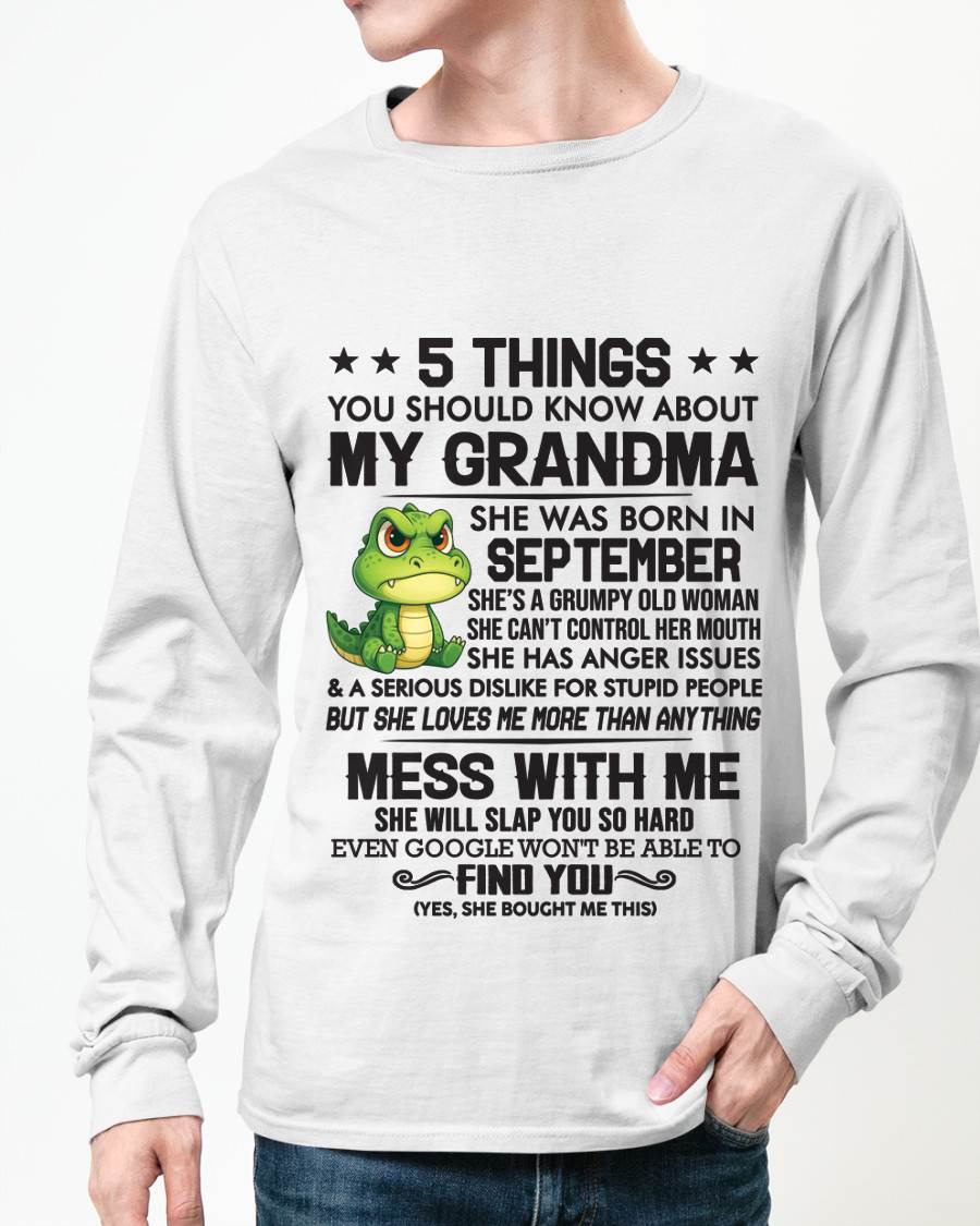 SEPTEMBER GRANDMAS ARE DIFFERENT - FROM GRANDMA - TLEE09 (SKU10-06-09)
