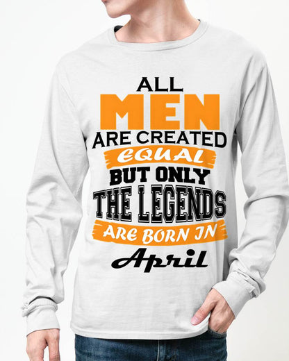 APRIL BORN – ONLY LEGENDS ARE CREATED - FOR MAN - TLEE04 (SKU2606-281-04)