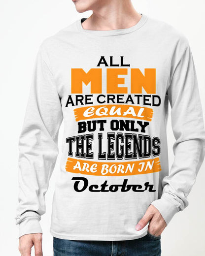 OCTOBER BORN – ONLY LEGENDS ARE CREATED - FOR MAN - TLEE10 (SKU2606-281-10)