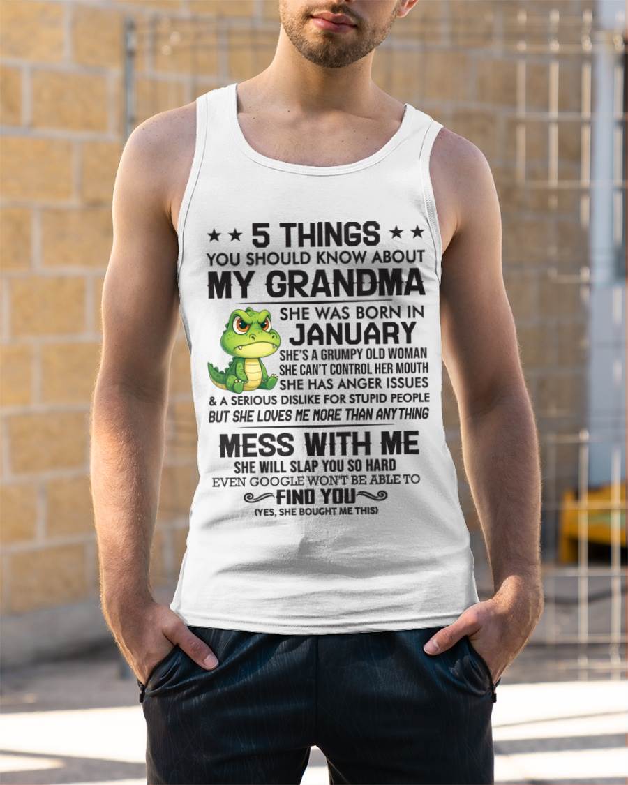 JANUARY GRANDMAS ARE DIFFERENT - FROM GRANDMA - TLEE01 (SKU10-06-01)