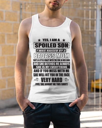MY MOM RAISED ME WITH LOVE AND ATTITUDE - FROM MOM - TLEE00 (SKU2605-282-00)