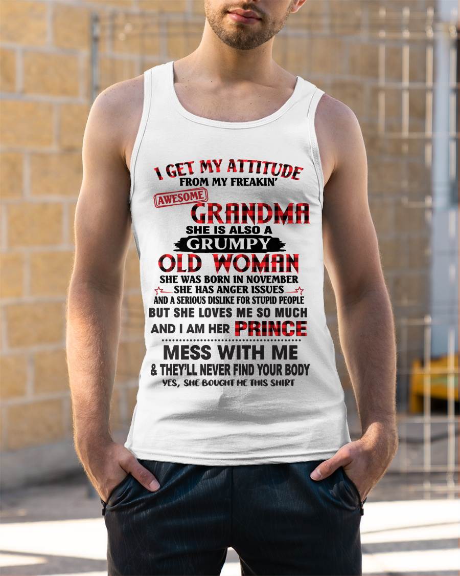 NOVEMBER - I GET MY ATTITUDE FROM MY FREAKIN’ AWESOME GRANDMA - FROM GRANDMA - TLEE11 (SKU2603-157-11)