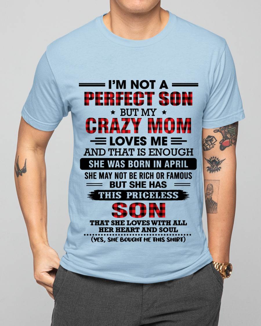 APRIL A MOM'S LOVE MAKES EVERYTHING ENOUGH - FROM MOM - TLEE04 (SKU2608-587-04)