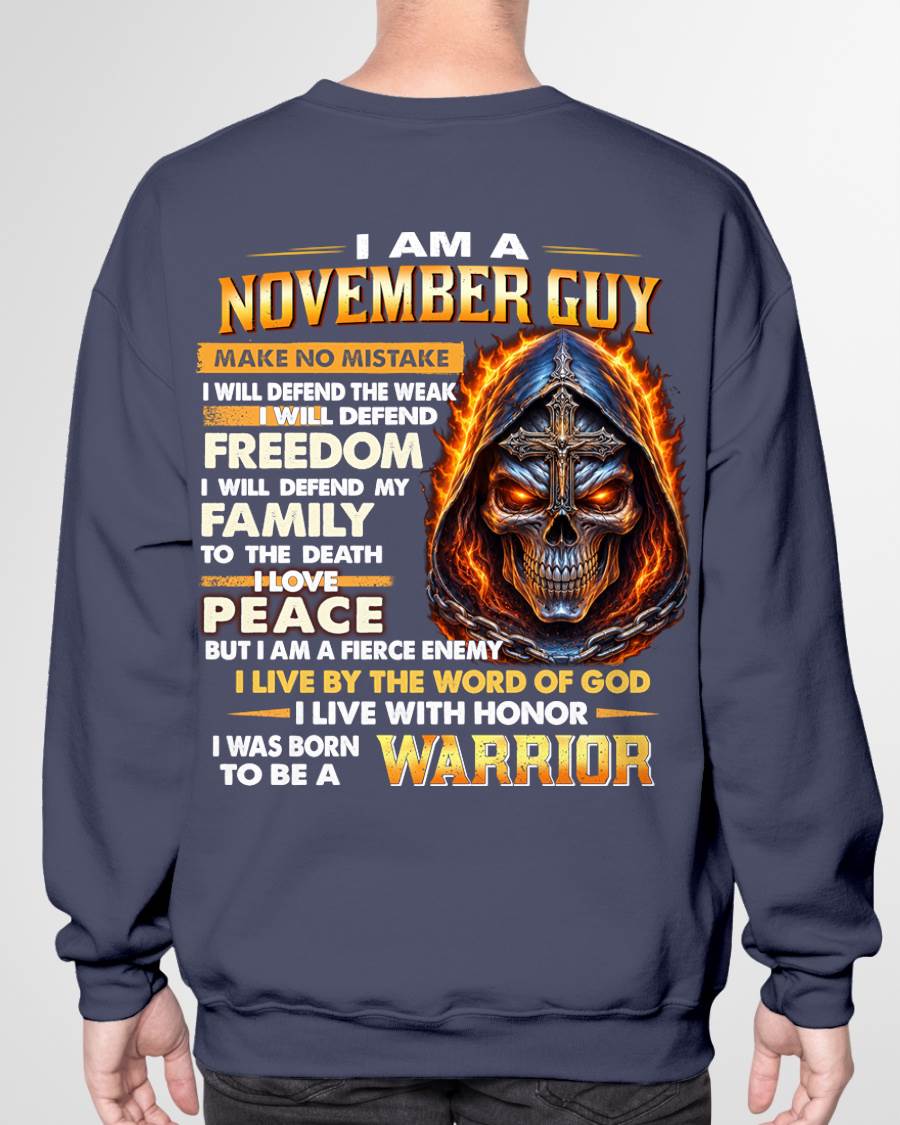 NOVEMBER – DEFENDER OF FAMILY AND FREEDOM - FOR MAN - TLEE11 (SKU2605-46-11)