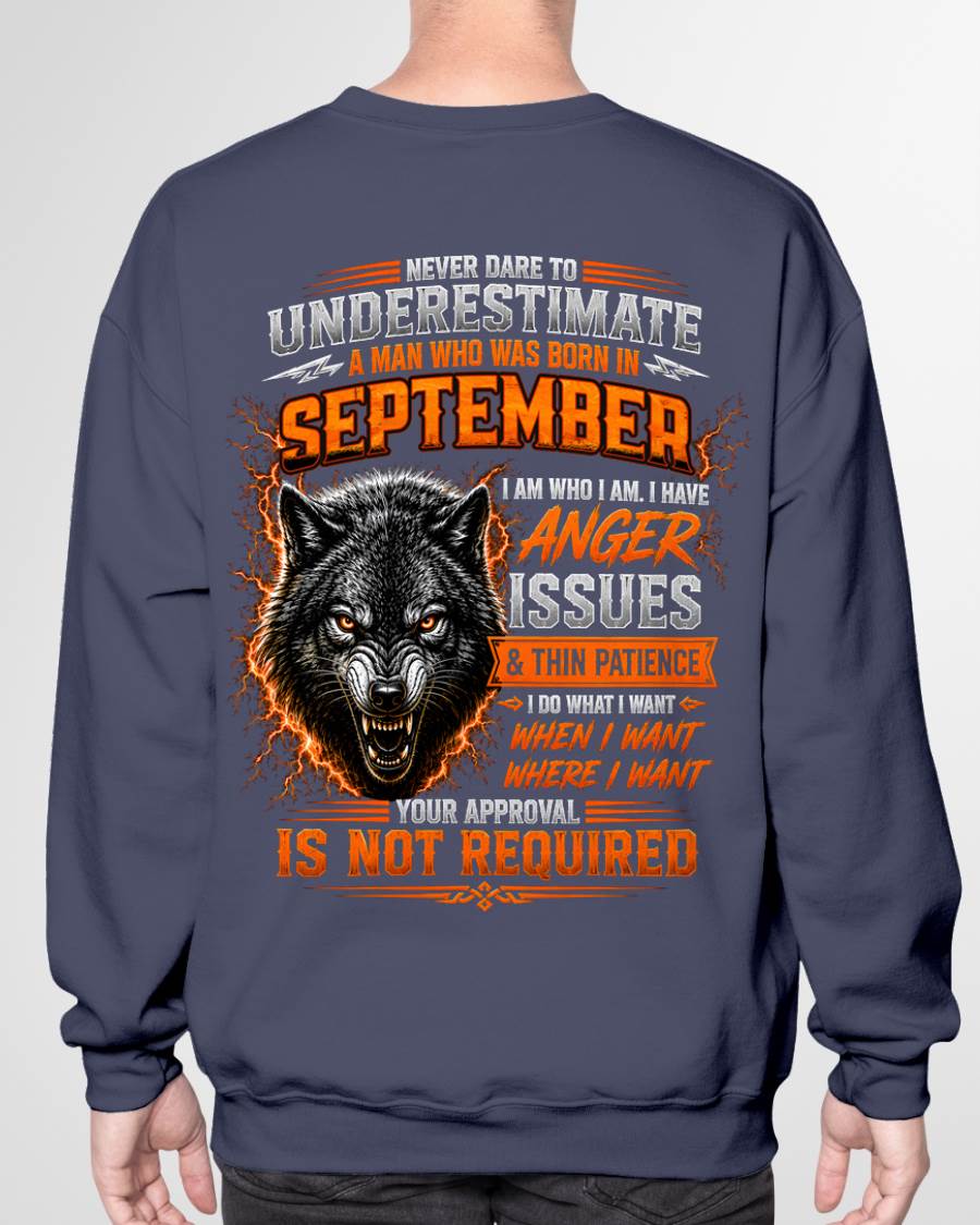 SEPTEMBER MAN I DO WHAT I WANT SHIRT - FOR MAN - TLEE09 (SKU2608-244-09)