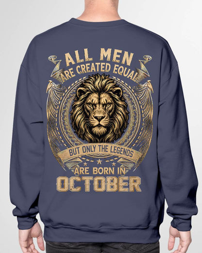 OCTOBER BORN LEGEND SHIRT – LION KING - FOR MAN - TLEE10 (SKU2606-177-10)