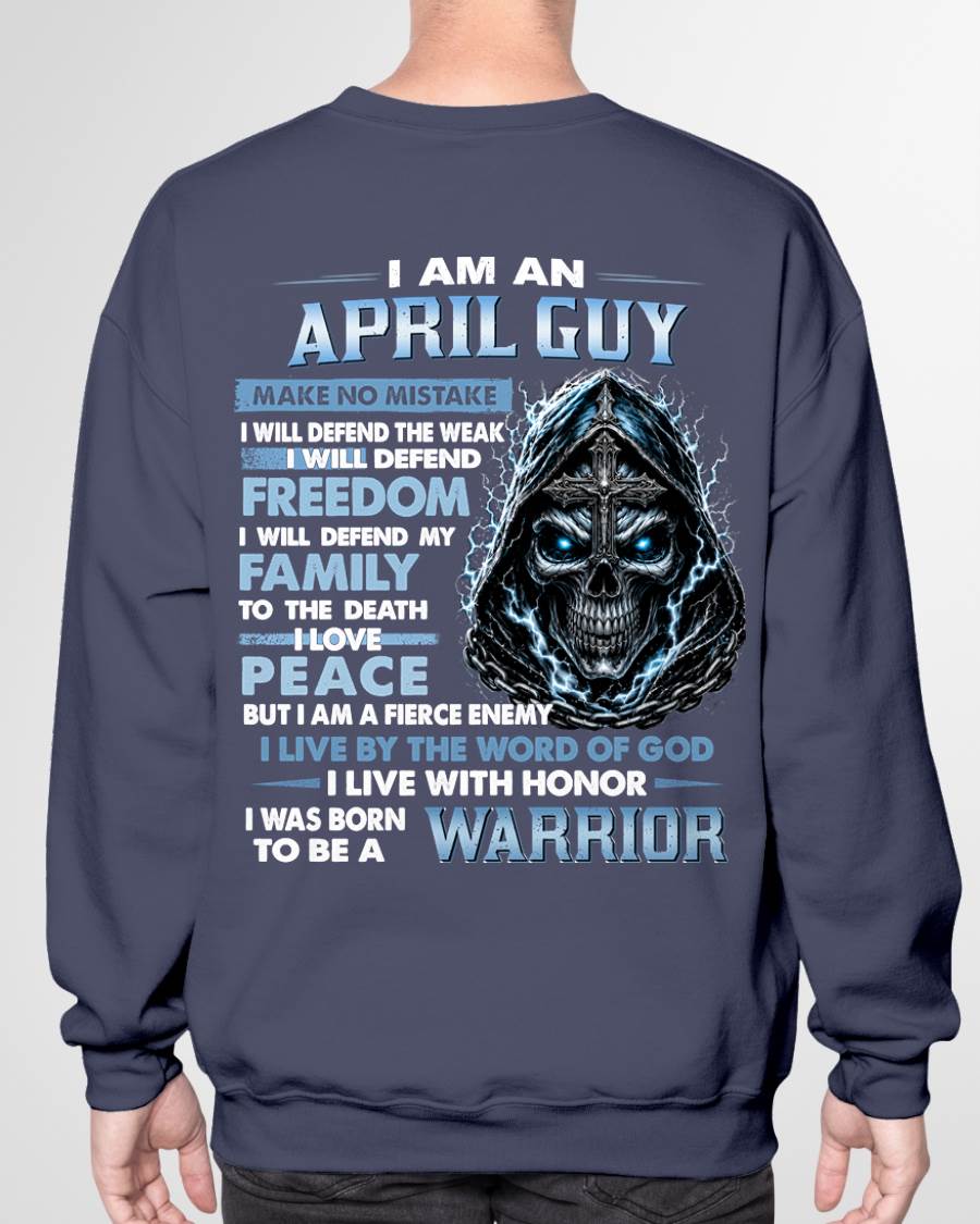 APRIL GUY – NEVER BACK DOWN - FOR MAN - TLEE04 (SKU2607-271-04)
