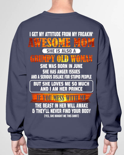 JUNE - MESS WITH ME, MEET MY AWESOME MOM - FROM MOM - TLEE06 (SKU2606-142-06)