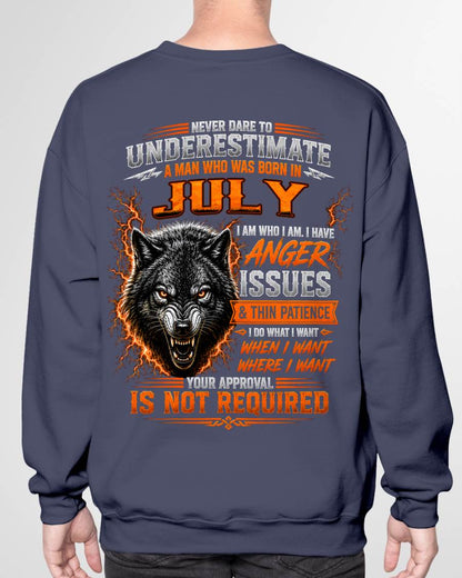 JULY MAN I DO WHAT I WANT SHIRT - FOR MAN - TLEE07 (SKU2608-244-07)