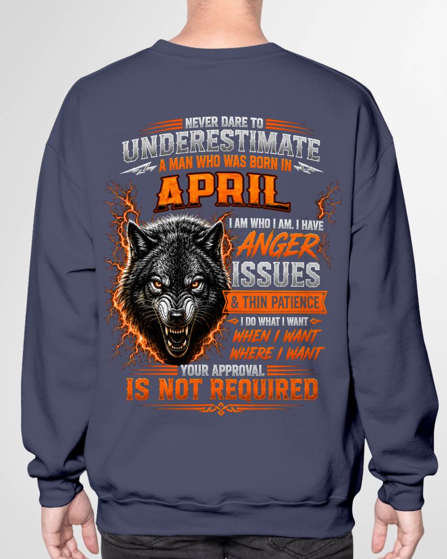 APRIL MAN I DO WHAT I WANT SHIRT - FOR MAN - TLEE04 (SKU2608-244-04)
