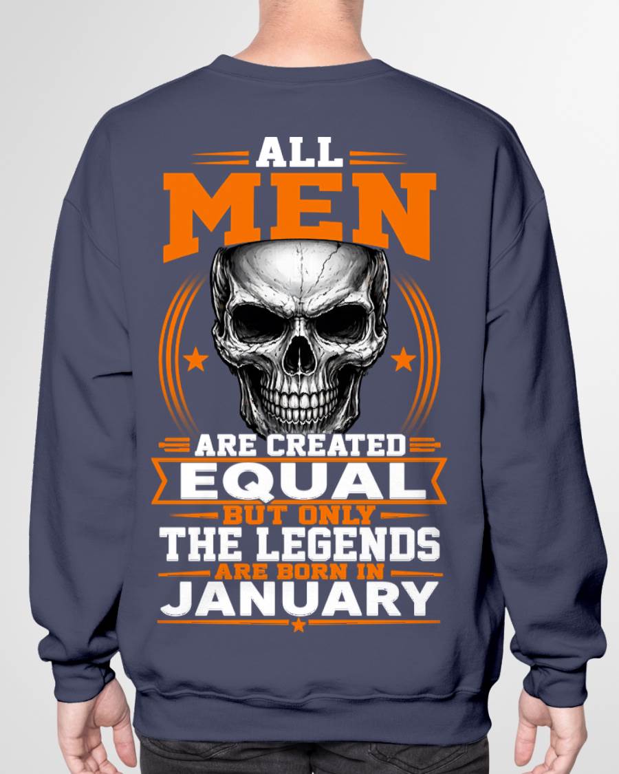 JANUARY BORN – NOT JUST MEN, BUT LEGENDS - FOR MAN - TLEE01 (SKU2604-310-01)