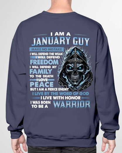 JANUARY GUY – NEVER BACK DOWN - FOR MAN - TLEE01 (SKU2607-271-01)