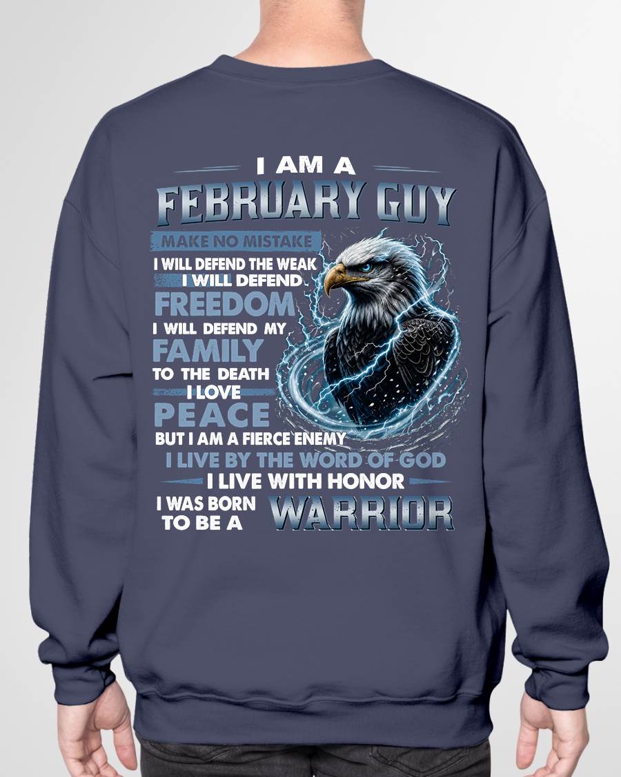 FEBRUARY GUY – DEFENDER OF FREEDOM - FOR MAN - TLEE02 (SKU2607-272-02)