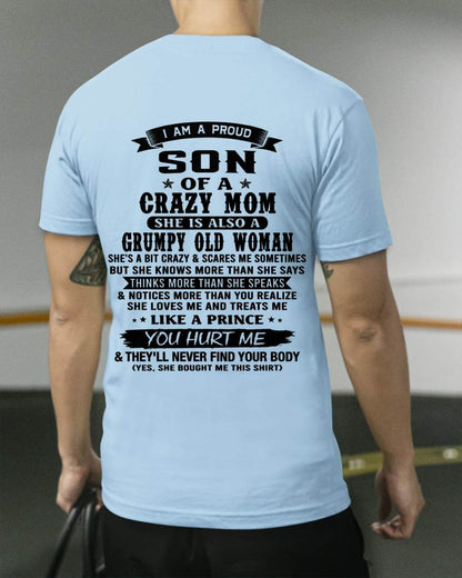 MY MOM IS CRAZY BUT SHE LOVES ME - FROM MOM - TLEE00 (SKU2606-354-00)