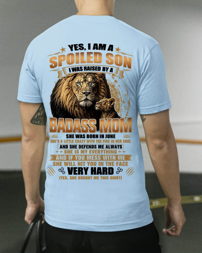 JUNE MOM GIFT FOR SON SHIRT - FROM MOM - TLEE06 (SKU2605-404-06)