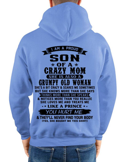 MY MOM IS CRAZY BUT SHE LOVES ME - FROM MOM - TLEE00 (SKU2606-354-00)
