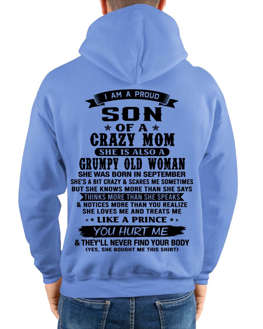 SEPTEMBER - MY MOM IS CRAZY BUT SHE LOVES ME - FROM MOM - TLEE09 (SKU2606-354-09)