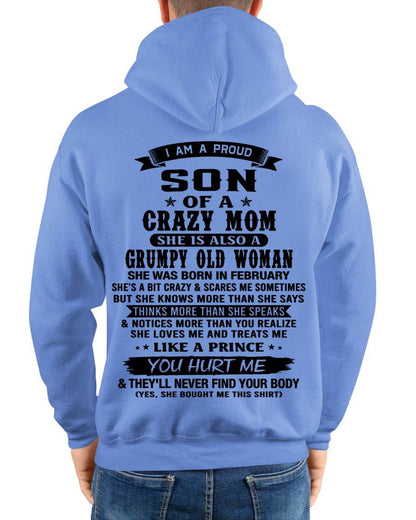 FEBRUARY - MY MOM IS CRAZY BUT SHE LOVES ME - FROM MOM - TLEE02 (SKU2606-354-02)