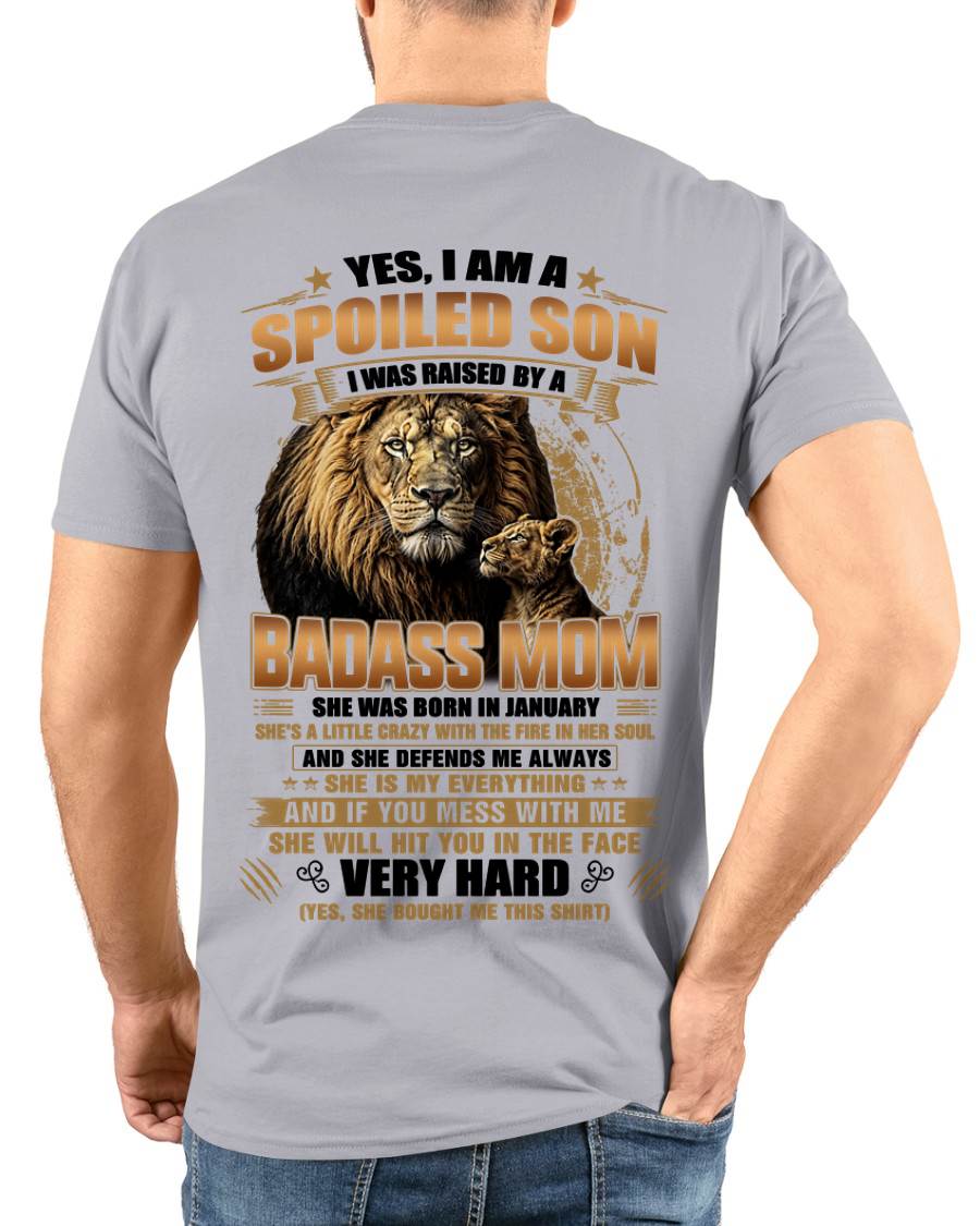JANUARY MOM GIFT FOR SON SHIRT - FROM MOM - TLEE01 (SKU2605-404-01)