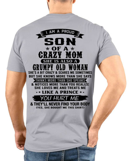 MY MOM IS CRAZY BUT SHE LOVES ME - FROM MOM - TLEE00 (SKU2606-354-00)
