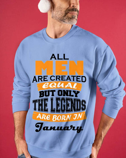 JANUARY BORN – ONLY LEGENDS ARE CREATED - FOR MAN - TLEE01 (SKU2606-281-01)