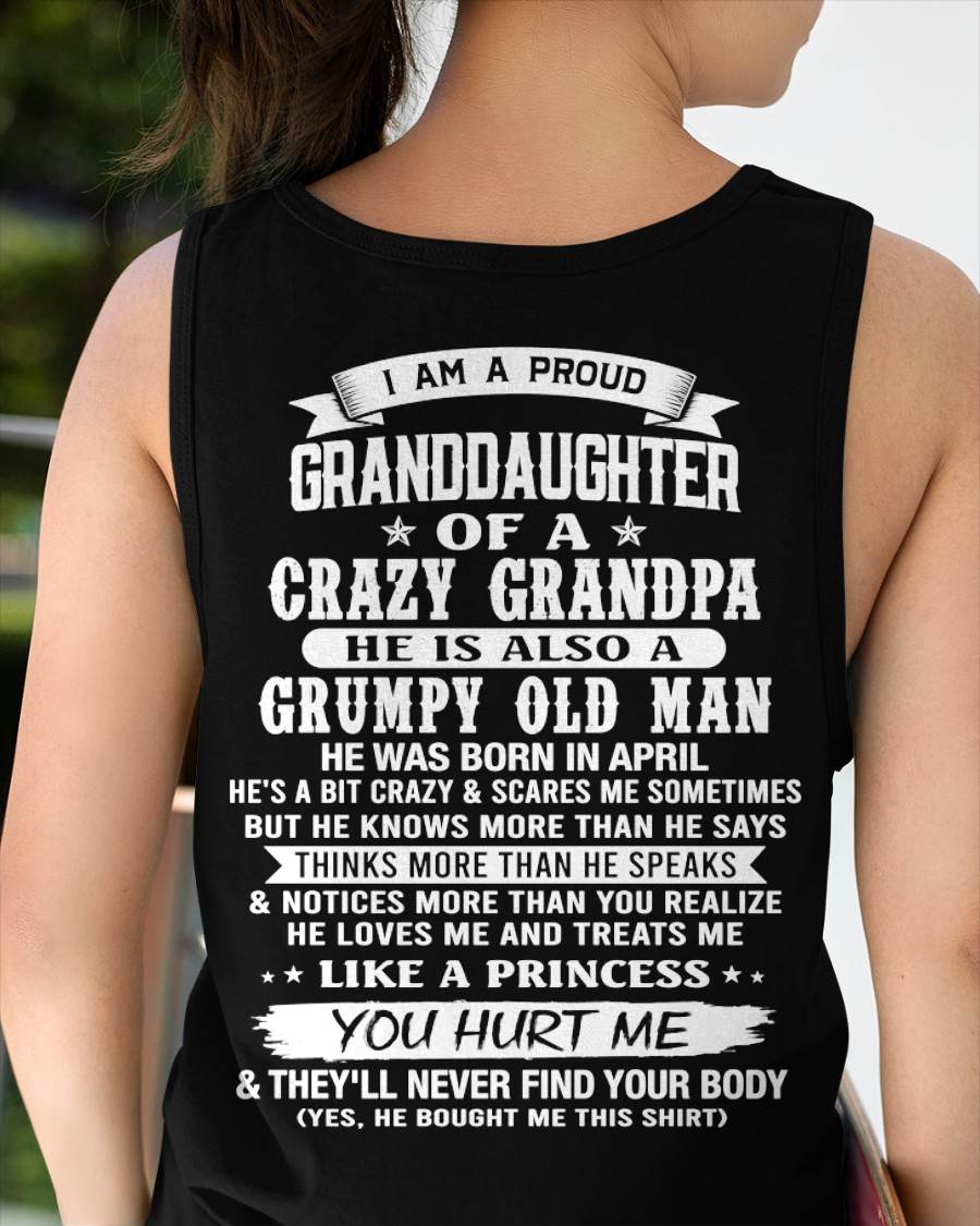 APRIL - MY CRAZY GRANDPA LOVES ME - FROM GRANDPA - TLEE04 (SKU2606-313-04)