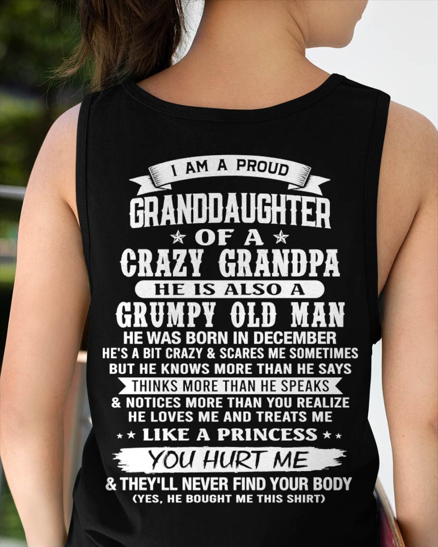 DECEMBER - MY CRAZY GRANDPA LOVES ME - FROM GRANDPA - TLEE12 (SKU2606-313-12)