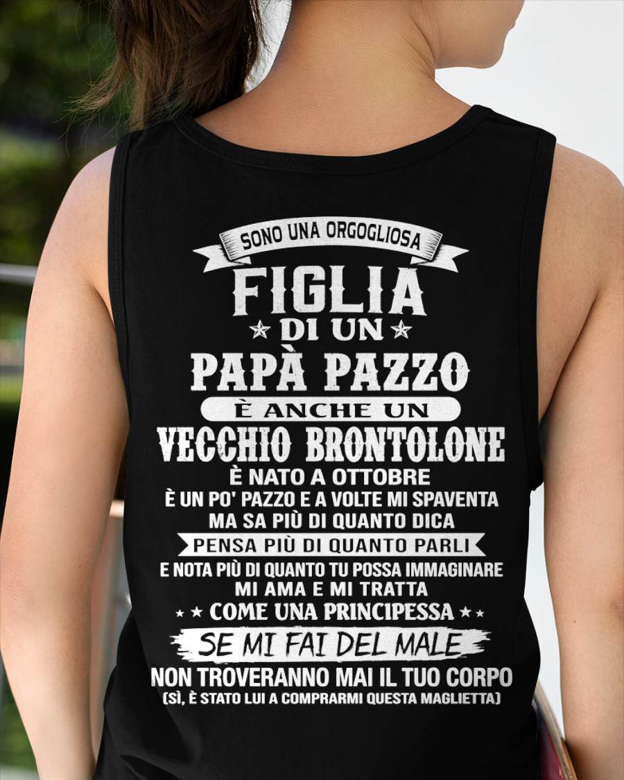 OTTOBRE  / FIGLIA DI UN PAPÀ PAZZO - REGALO DA PAPÀ  - TLEE10 (SKU2606-155-10)