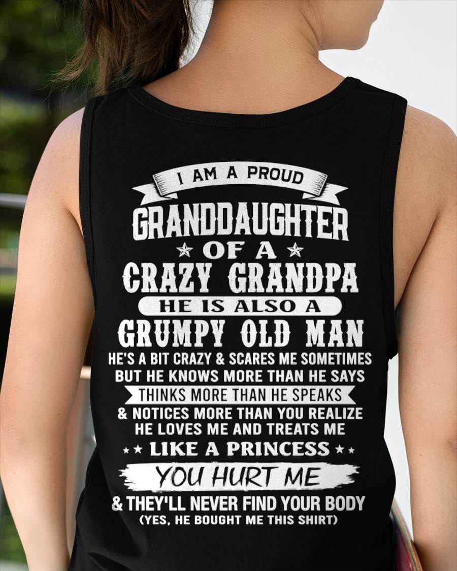 MY CRAZY GRANDPA LOVES ME - FROM GRANDPA - TLEE00 (SKU2606-313-00)