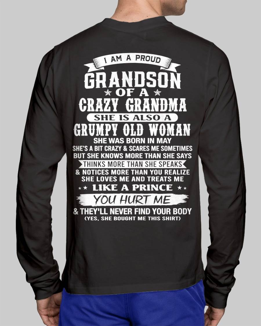 MAY - GRANDSON OF A CRAZY GRANDMA - FROM GRANDMA - TLEE05 (SKU2606-274-05)