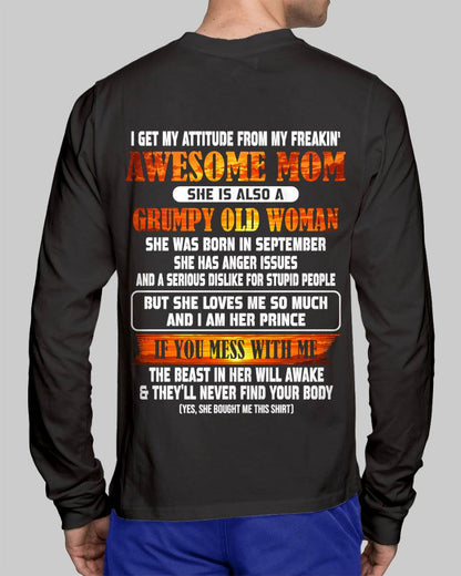 SEPTEMBER - MESS WITH ME, MEET MY AWESOME MOM - FROM MOM - TLEE09 (SKU2606-142-09)