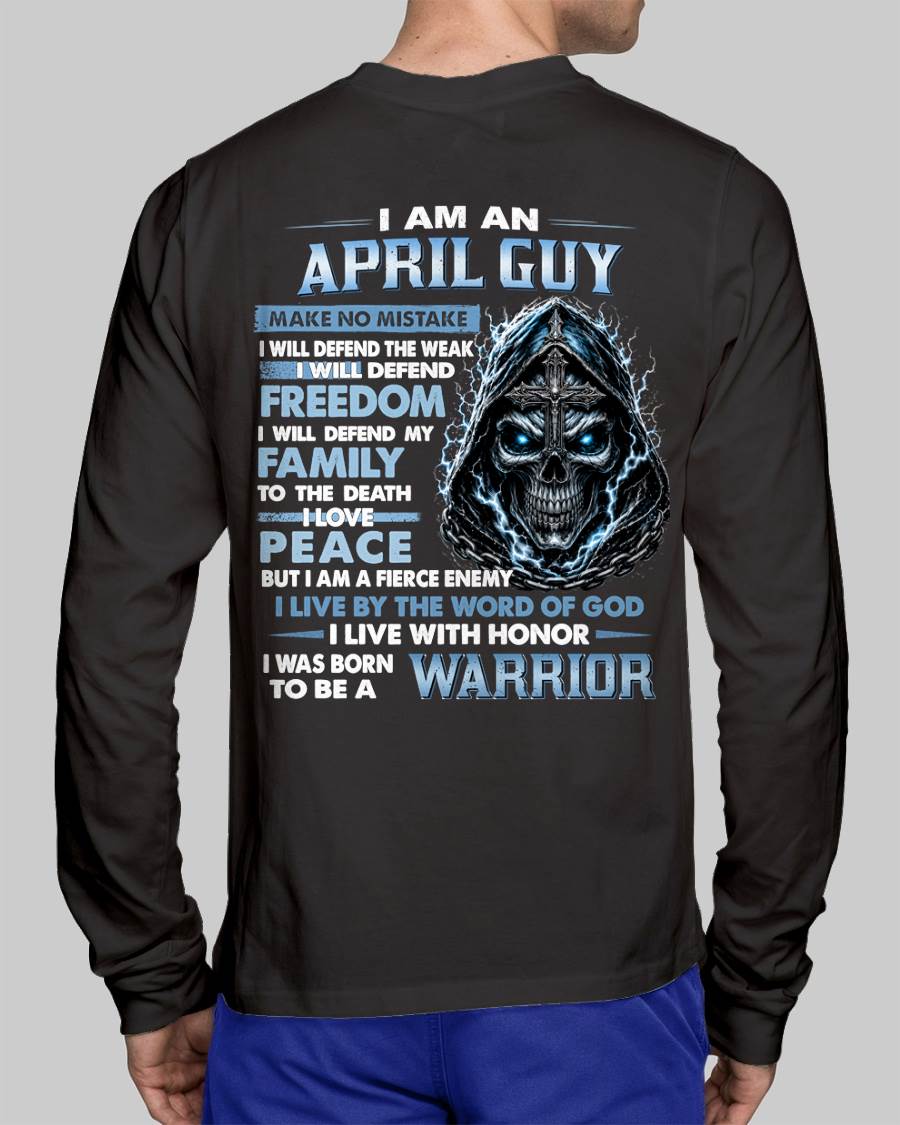 APRIL GUY – NEVER BACK DOWN - FOR MAN - TLEE04 (SKU2607-271-04)