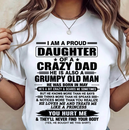 MAY DAD - GRUMPY OLD MAN, LOVING FATHER - FROM DAD - TLEE05 (SKU2606-302-05)