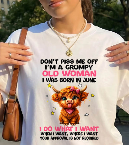 JUNE GRUMPY LADY SHIRT - FOR WOMEN - TLEE06 (SKU2607-215-06)
