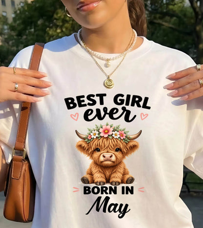 MAY - BEST GIRL EVER - FOR WOMEN - TLEE05 (SKU2607-198-05)