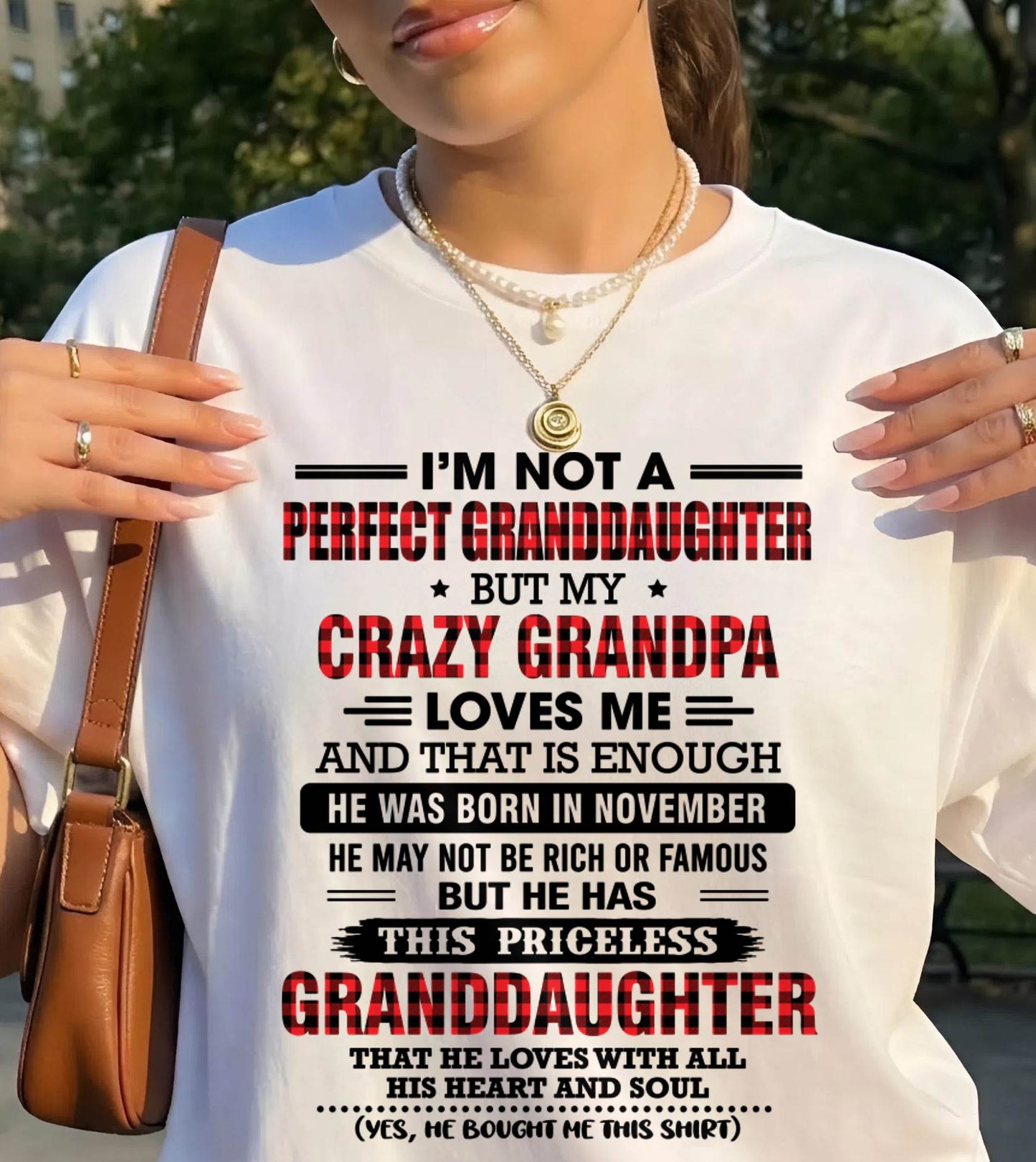 NOVEMBER - PRICELESS GRANDDAUGHTER - FROM GRANDPA - TLEE11 (SKU2608-446-11)