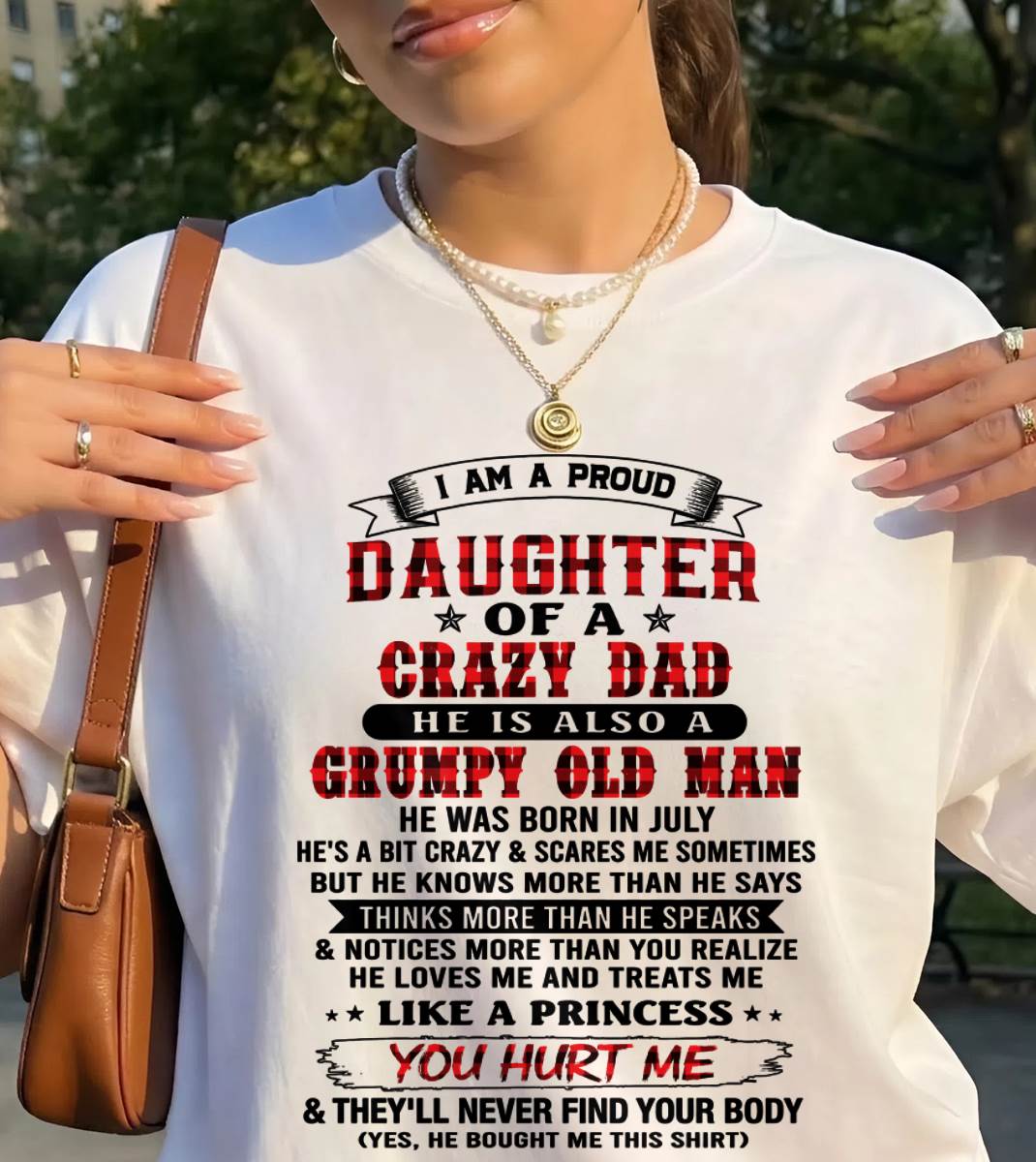 JULY - EVERY PRINCESS HAS A CRAZY DAD - FROM DAD - TLEE07 (SKU2608-627-07)